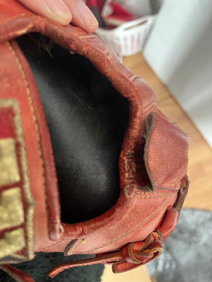 Wilson 投手用グローブ 硬式 赤 #Wilson