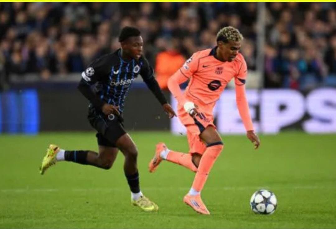 [未使用]バルセロナ25/263rd ラミン・ヤマル CL仕様 オーセンティック