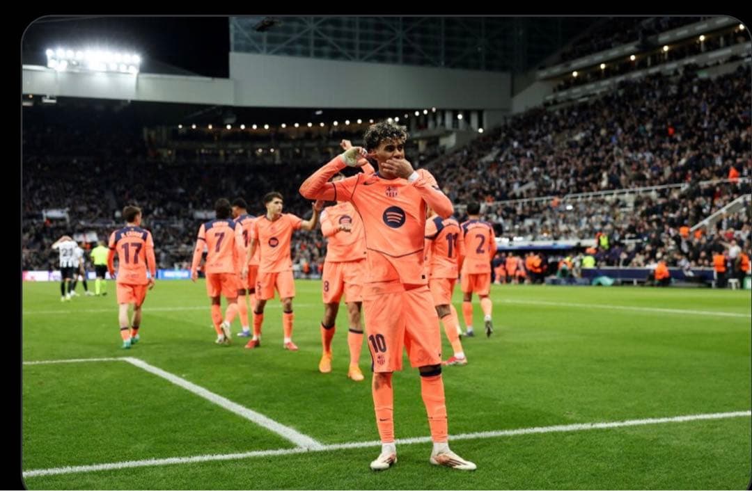 [未使用]バルセロナ25/263rd ラミン・ヤマル CL仕様 オーセンティック