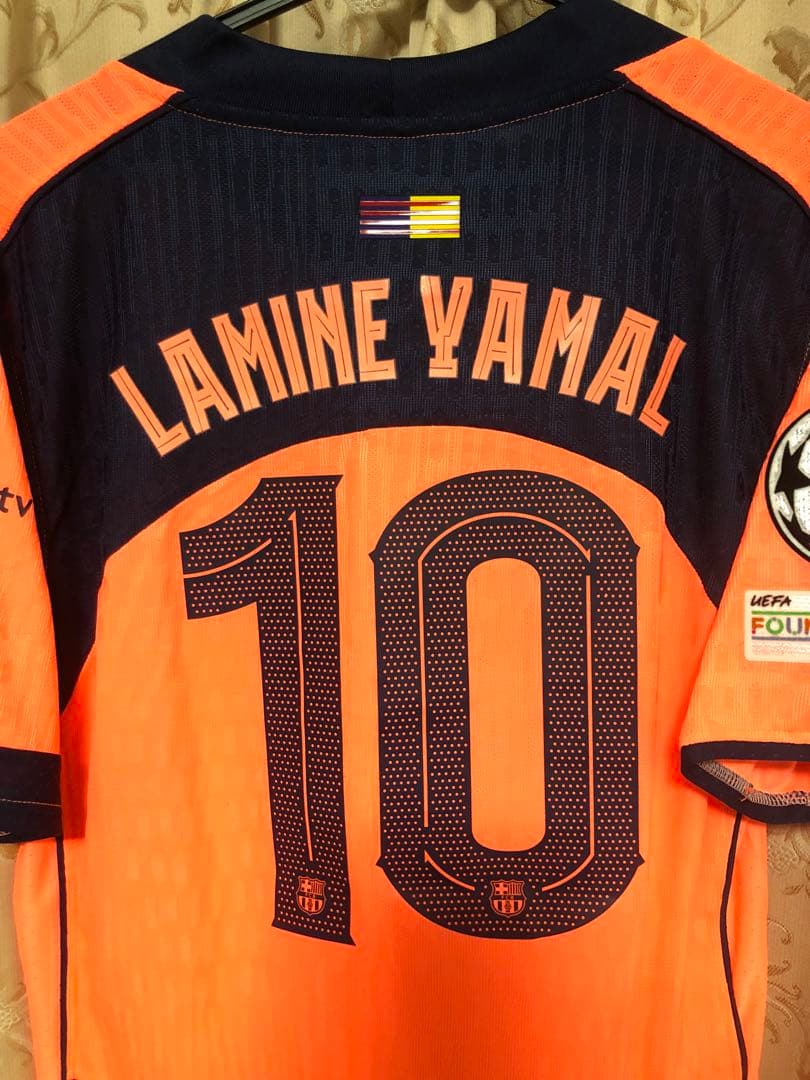 [未使用]バルセロナ25/263rd ラミン・ヤマル CL仕様 オーセンティック