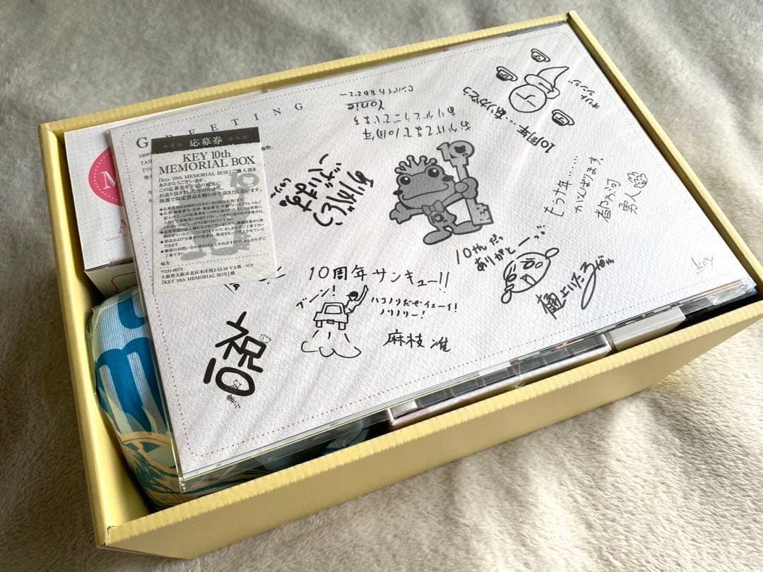 【新品未開封】KEY 10th MEMORIAL BOX