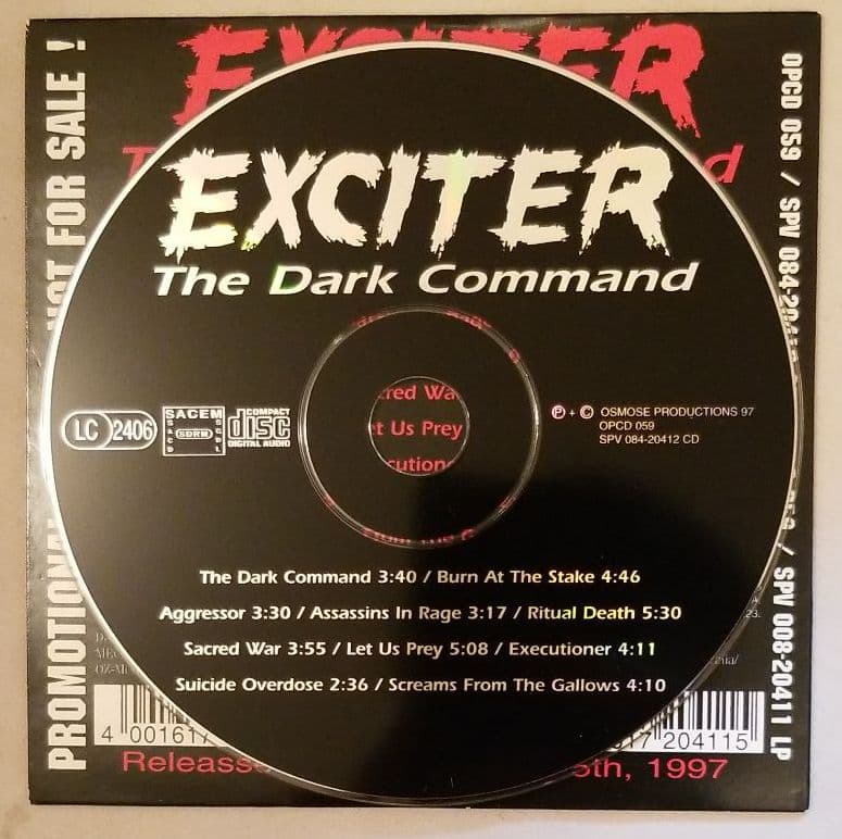 洋楽 EXCITER  The Dark Command