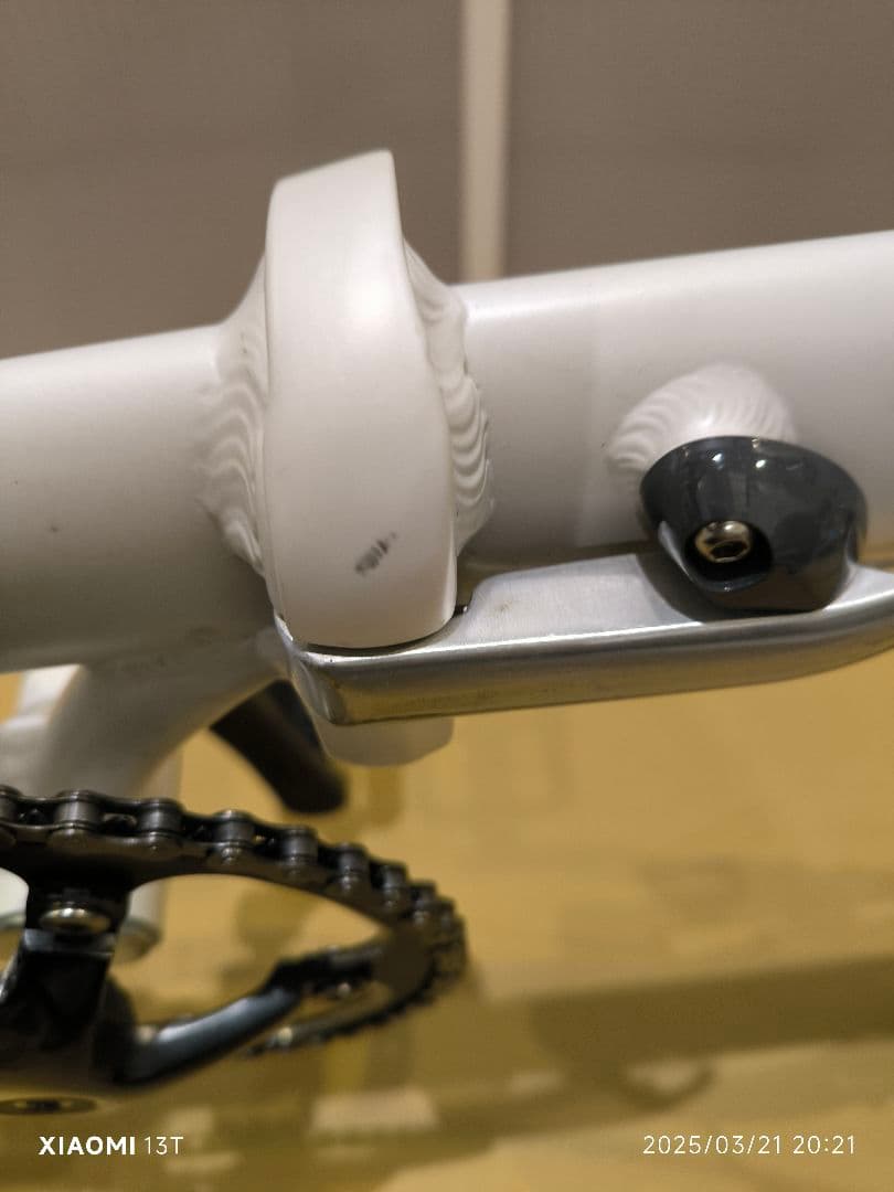 [3日間限定値下げ中]【美品】FIAT 折り畳み自転車 AL-FDB140 白