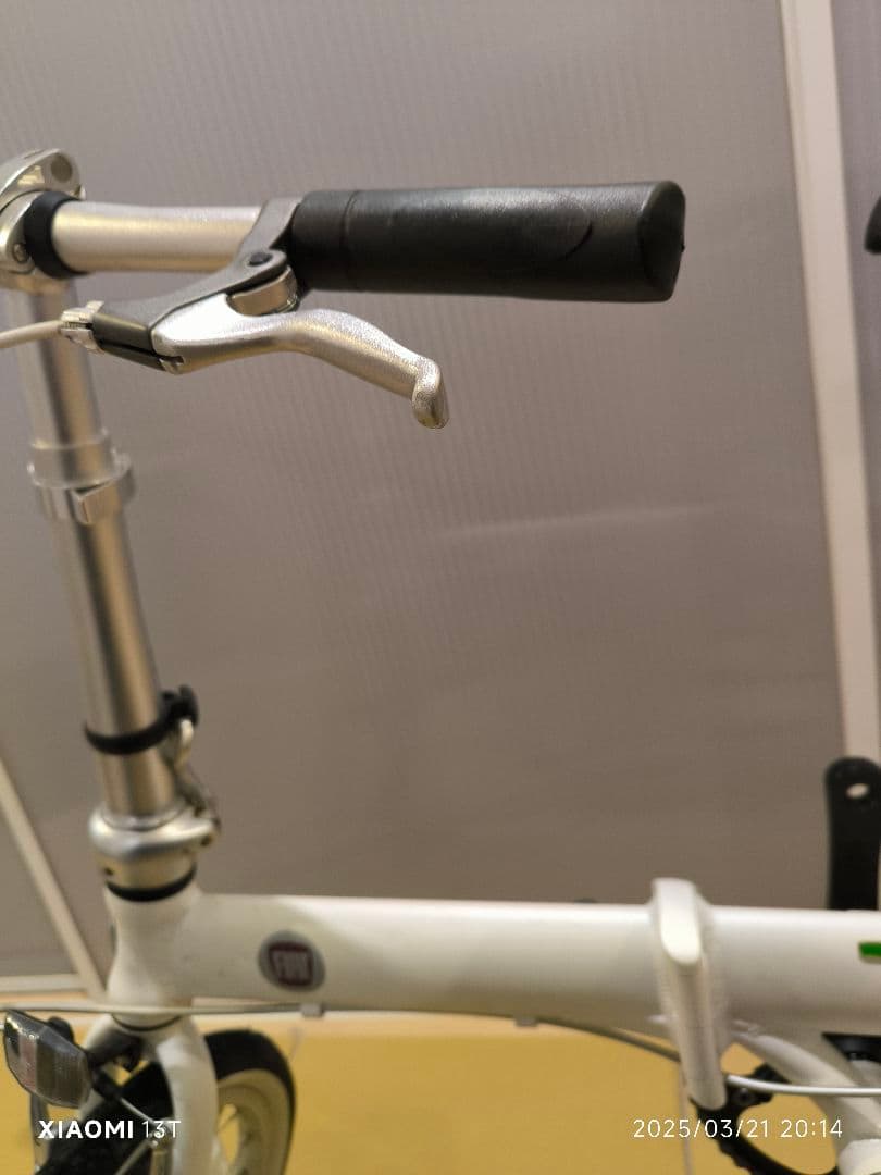 [3日間限定値下げ中]【美品】FIAT 折り畳み自転車 AL-FDB140 白