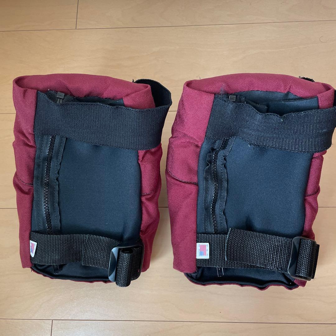 BONELESS ニーパッド バーガンディ　Mサイズ