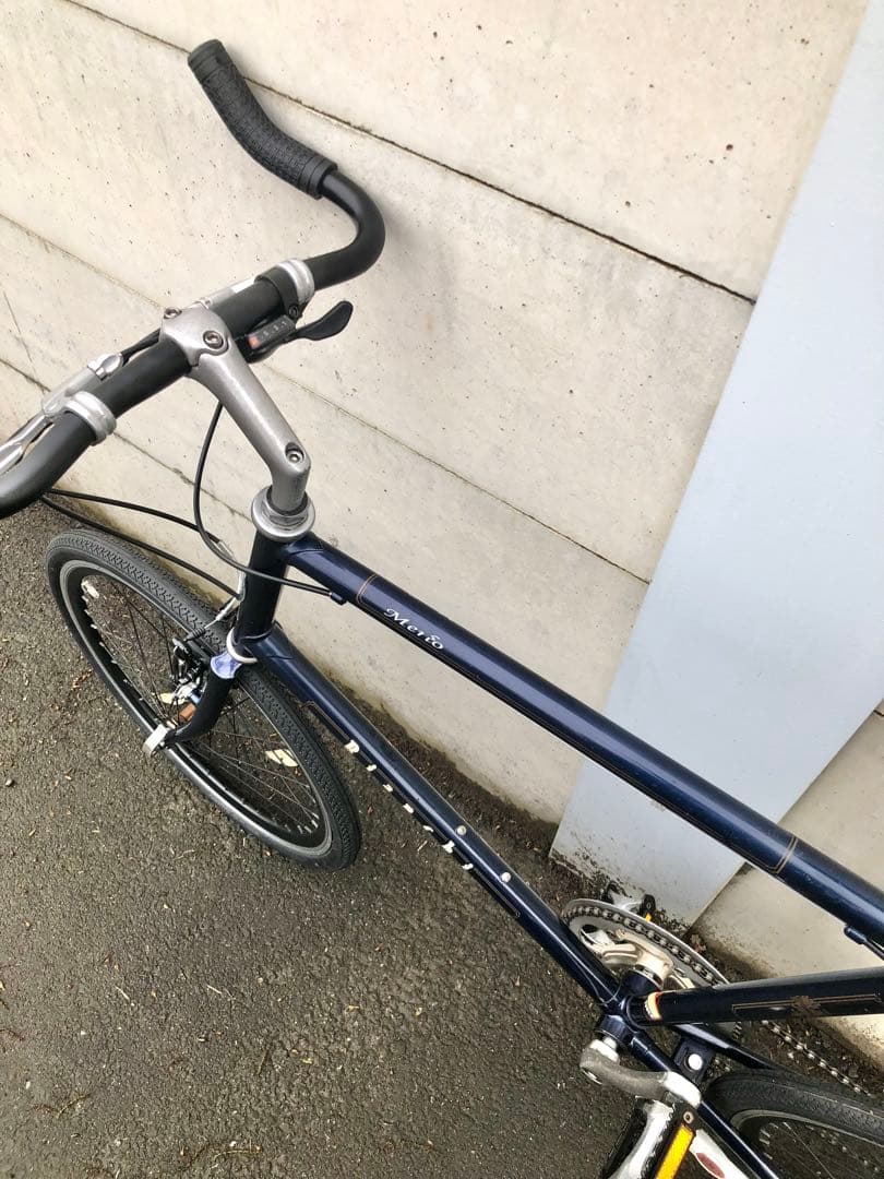 【美品・部品新品】ビアンキ　メルロー　7速　ミニベロ　CT490mm 整備済