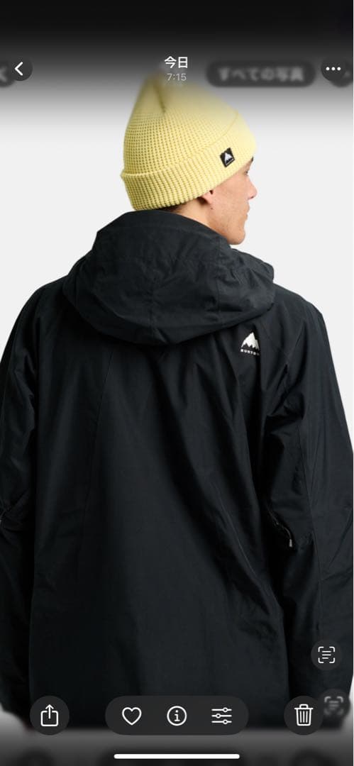 Burton リザーブ 2L ジャケット