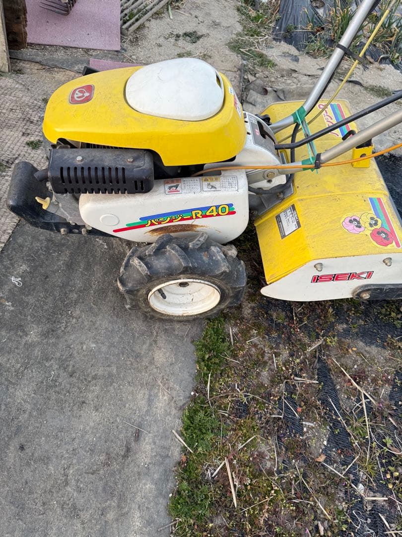 イセキ 耕運機 農業機械の種類農用トラクター（歩行型)☆動作確認済み☆手渡し限定