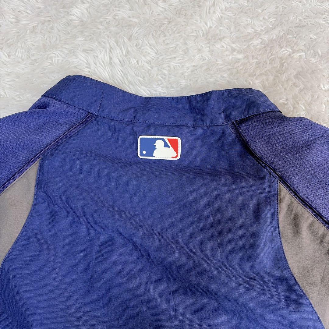 MLBテキサスレンジャース半袖ナイロンジャケットXL〜XXL相当Majestic