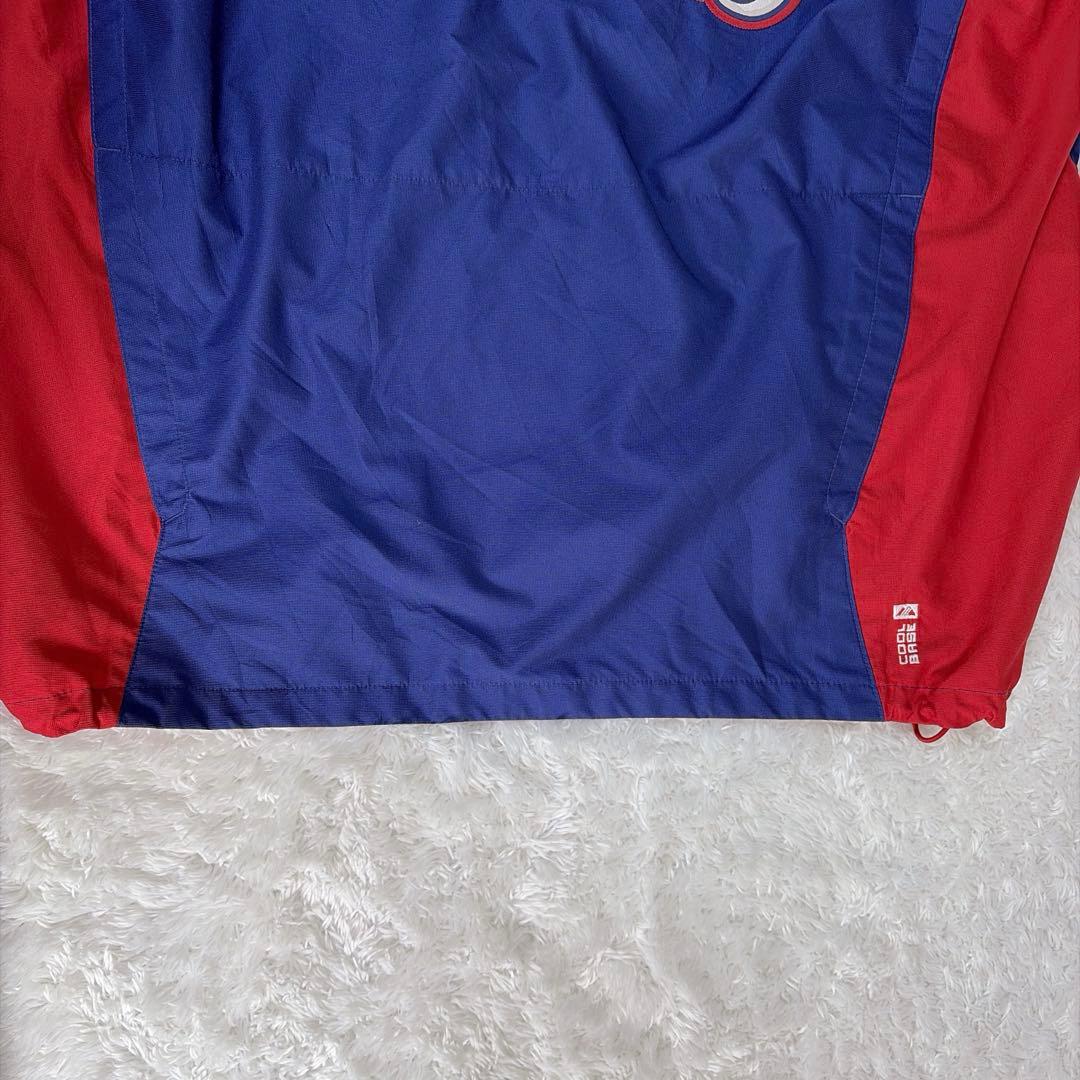 MLBテキサスレンジャース半袖ナイロンジャケットXL〜XXL相当Majestic