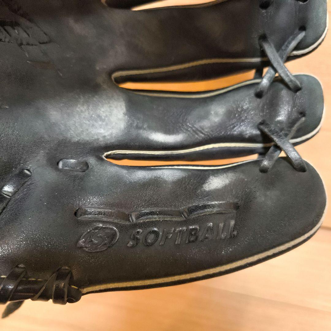 Mizuno ミズノ セレクトナイン 黒　少年　軟式　ソフトボール用グローブ