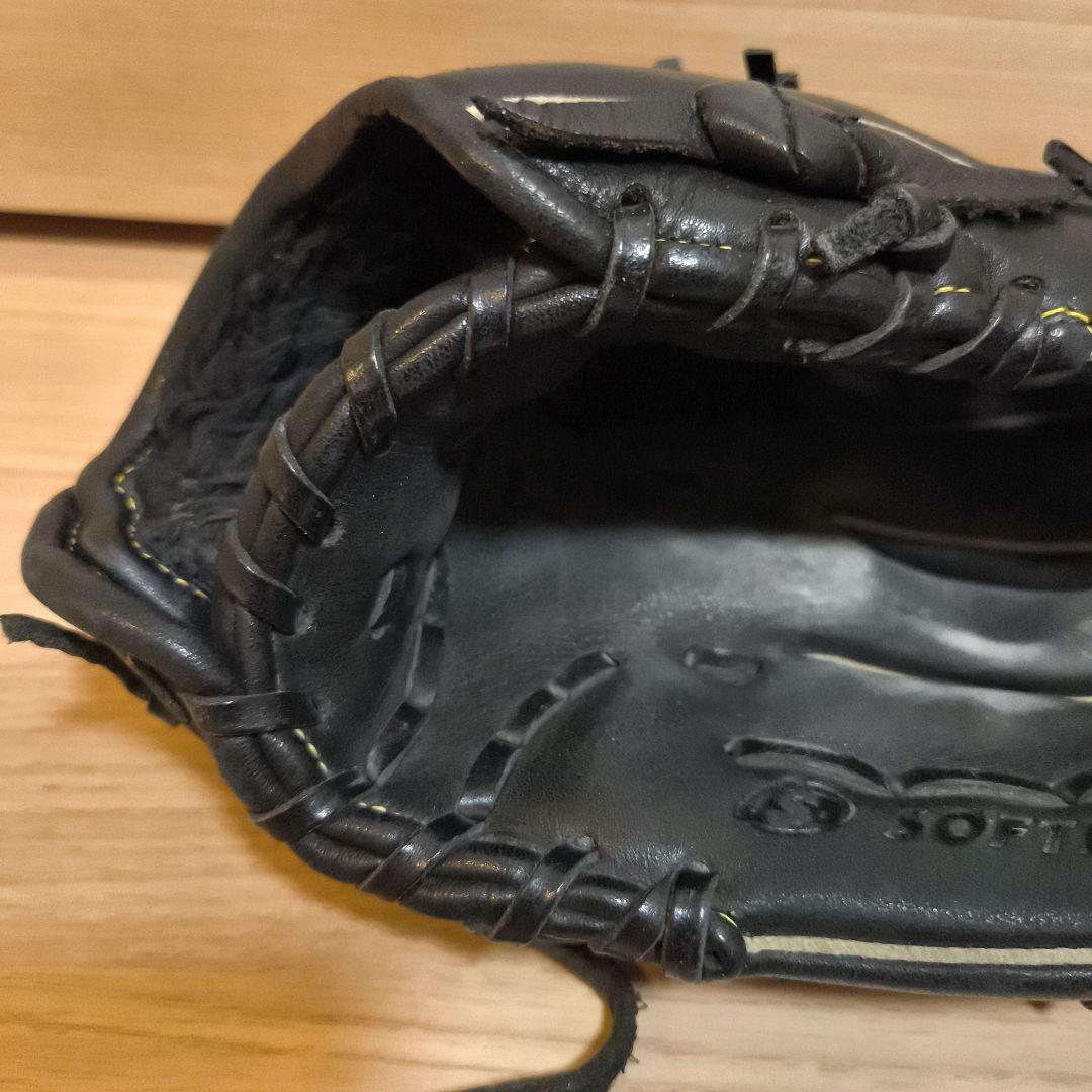 Mizuno ミズノ セレクトナイン 黒　少年　軟式　ソフトボール用グローブ