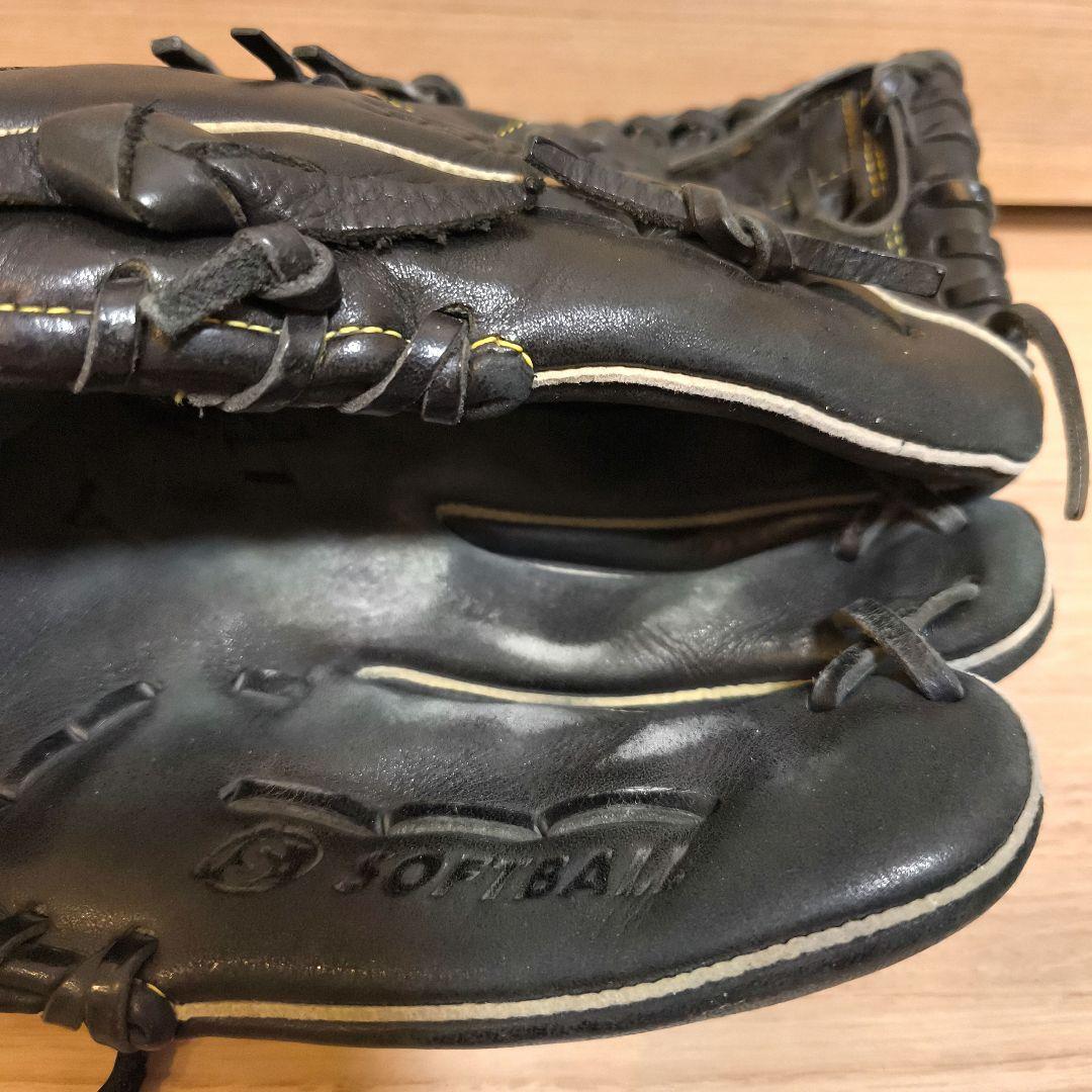 Mizuno ミズノ セレクトナイン 黒　少年　軟式　ソフトボール用グローブ