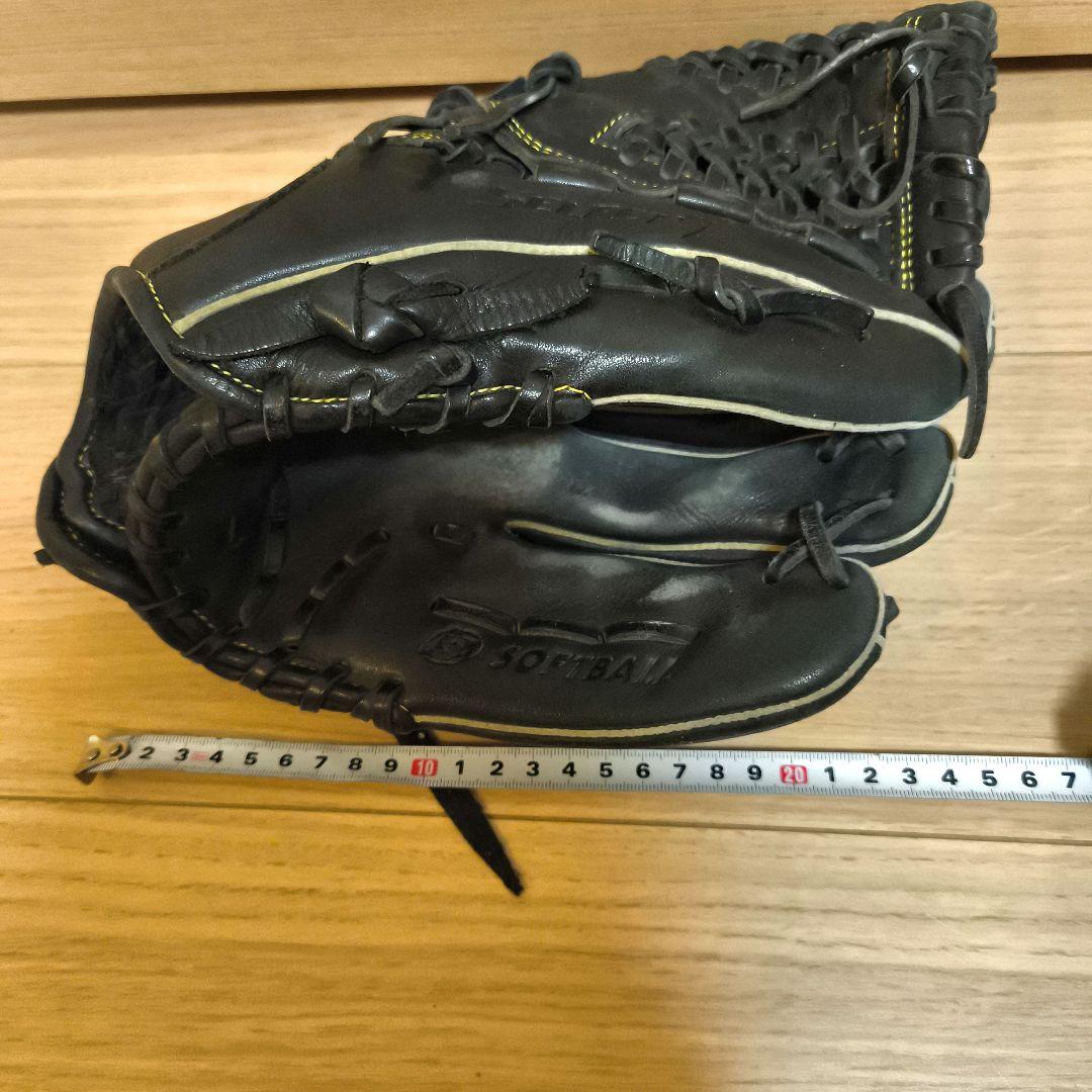 Mizuno ミズノ セレクトナイン 黒　少年　軟式　ソフトボール用グローブ