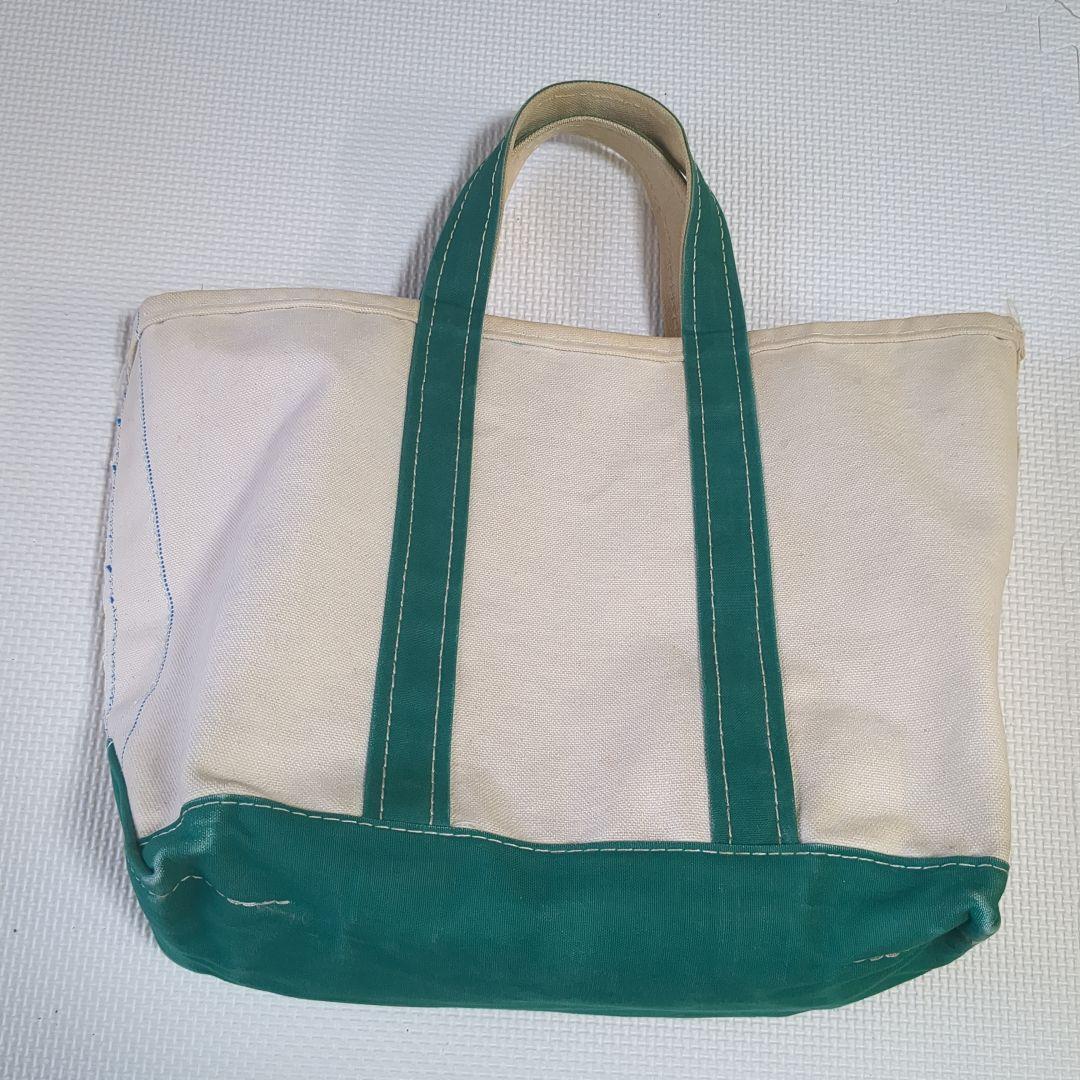 LL BEANトートバッグ　80s 2色タグ 青耳