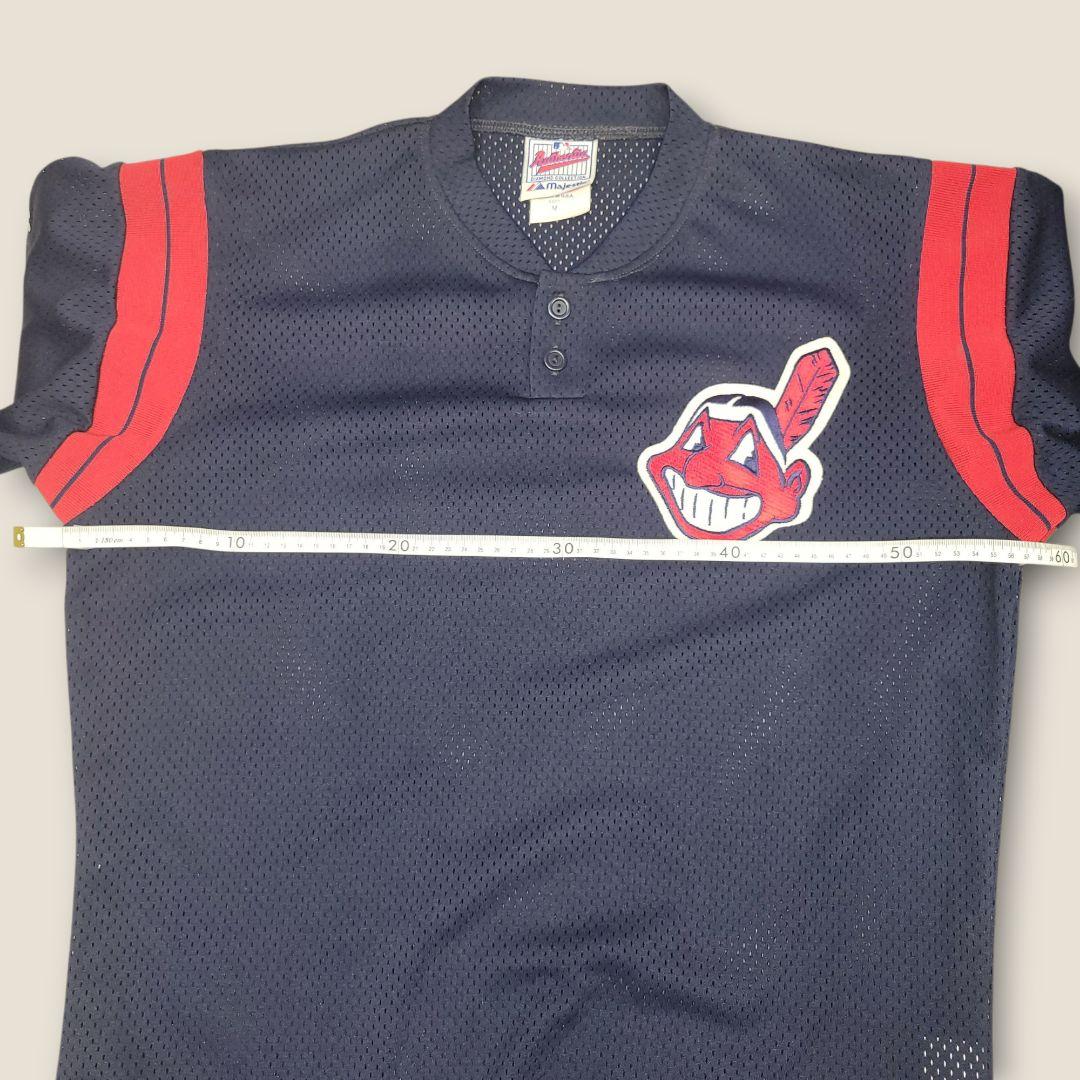 【MADE in USA】 インディアンズ ユニホーム メッシュ Msize