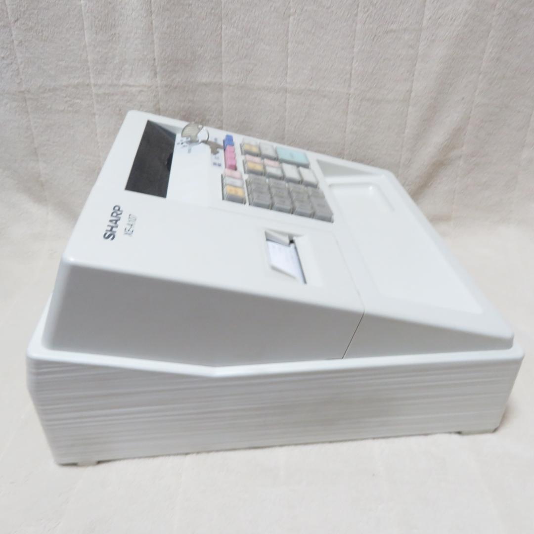 動作良好　SHARP XE-A107 レジスター　ロール紙　５個付き