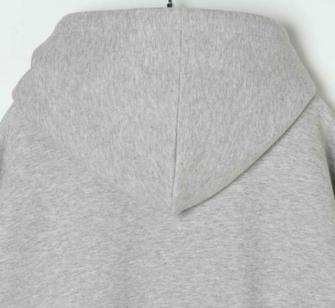 LEPSIM パフエアZIPBIGフーディー　トップグレー