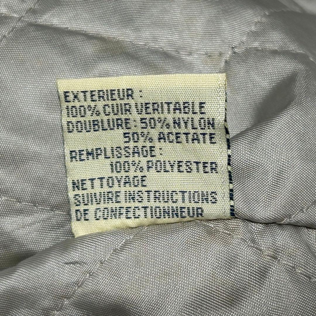 AVIREX アヴィレックス オールレザー バーシティ ジャケット XL