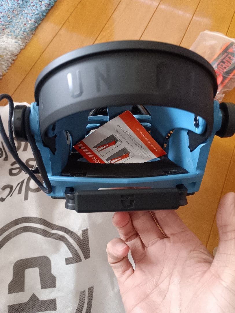 Union Explorer スプリットボード　ビンディング　青