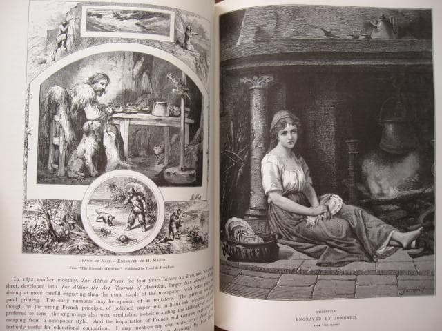 アート・デザイン・音楽 American Wood Engraving Victorian Histor