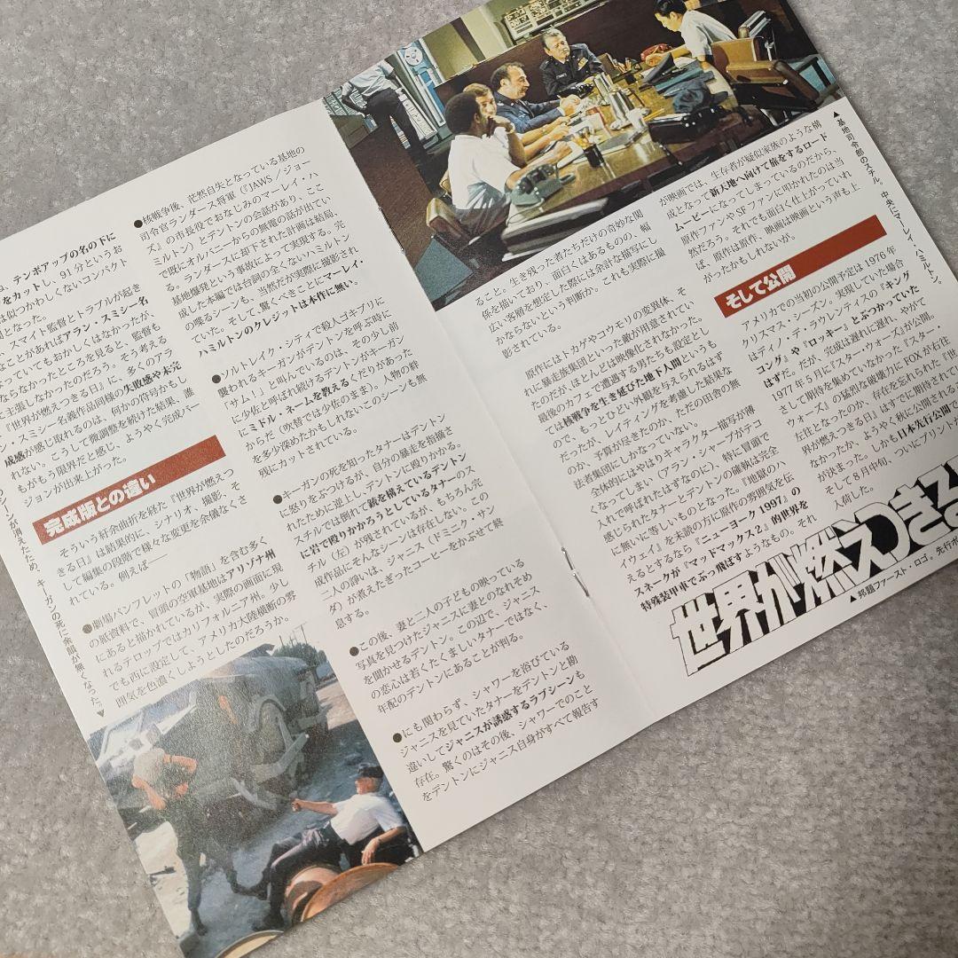 世界が燃えつきる日　SURVIVAL RUN 特別版 DVD 希少