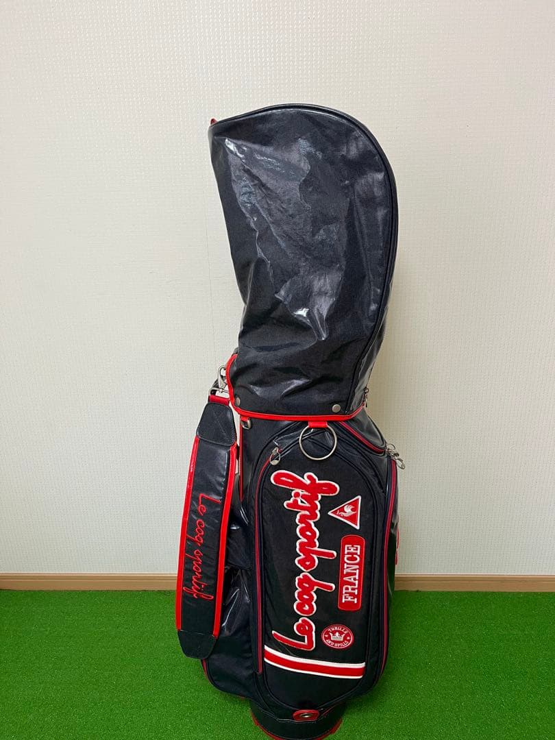 【可愛い】La coq sportif キャディバッグ レディースゴルフバッグ