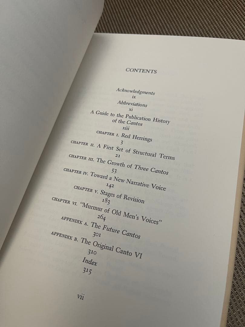 洋書 The Genesis of Ezra Pound's CANTOS