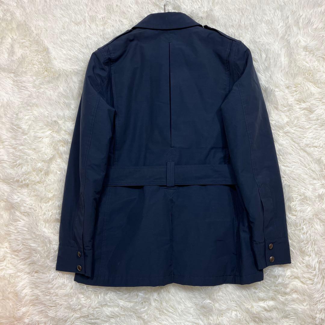 極美品 ポロラルフローレン サファリジャケット ベルト付き ネイビー Sサイズ