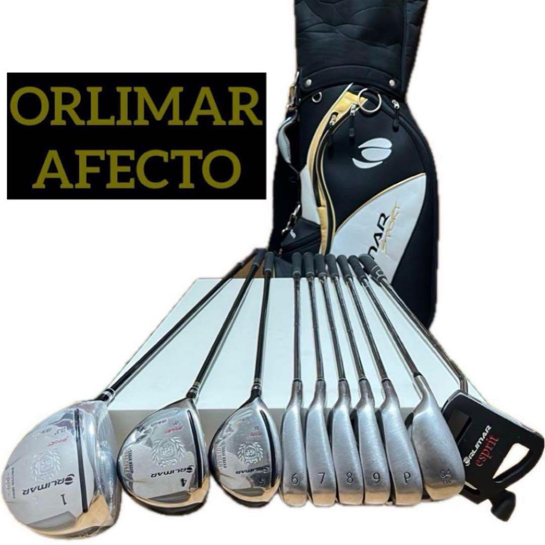 【ORLIMAR】♤レフティ♤ゴルフクラブ10本 フルセット キャディバッグ 男