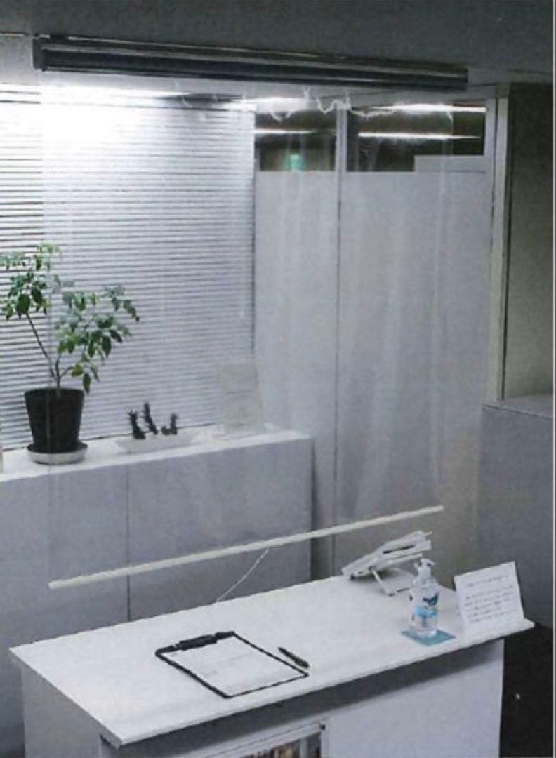 タチカワ　ロールスクリーン　透明　2本セット