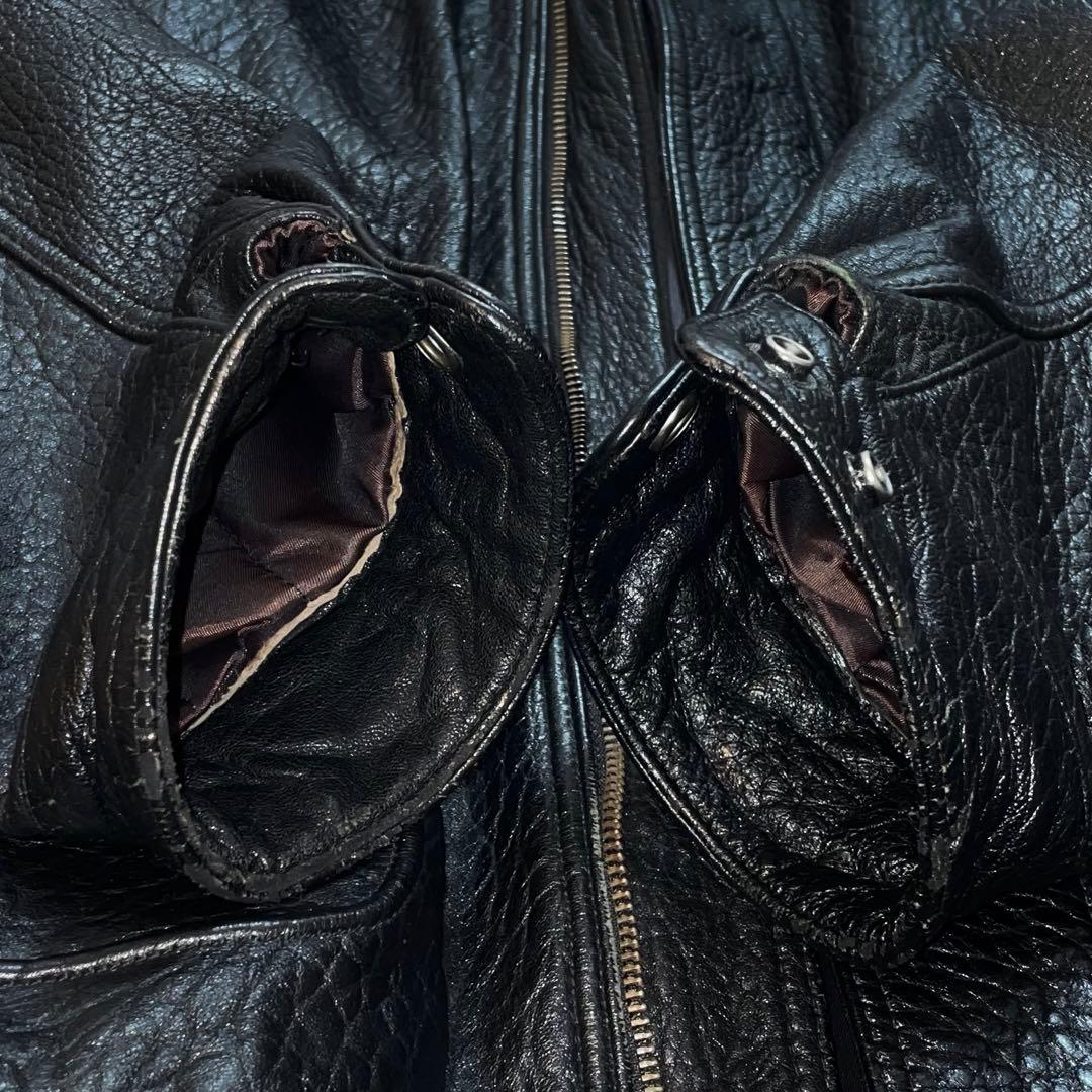 ジャケット・アウター VINTAGE Type A-2 Leather Flight Jacket