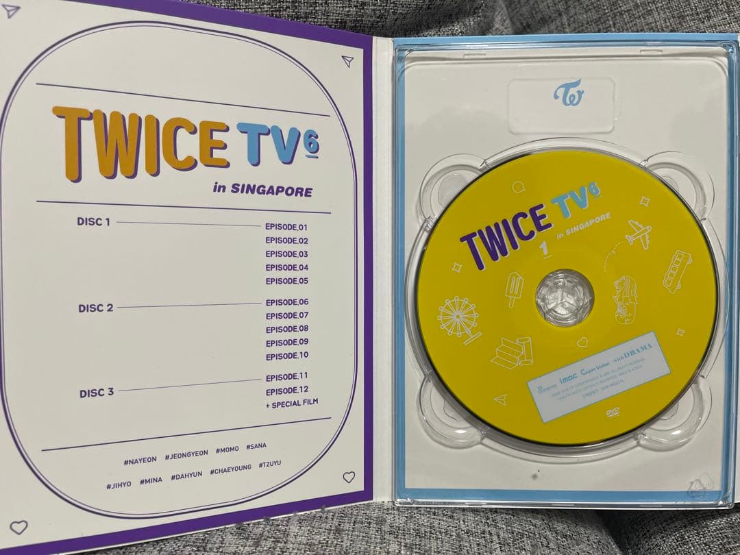 TWICE TV6 DVD ポストカード付き