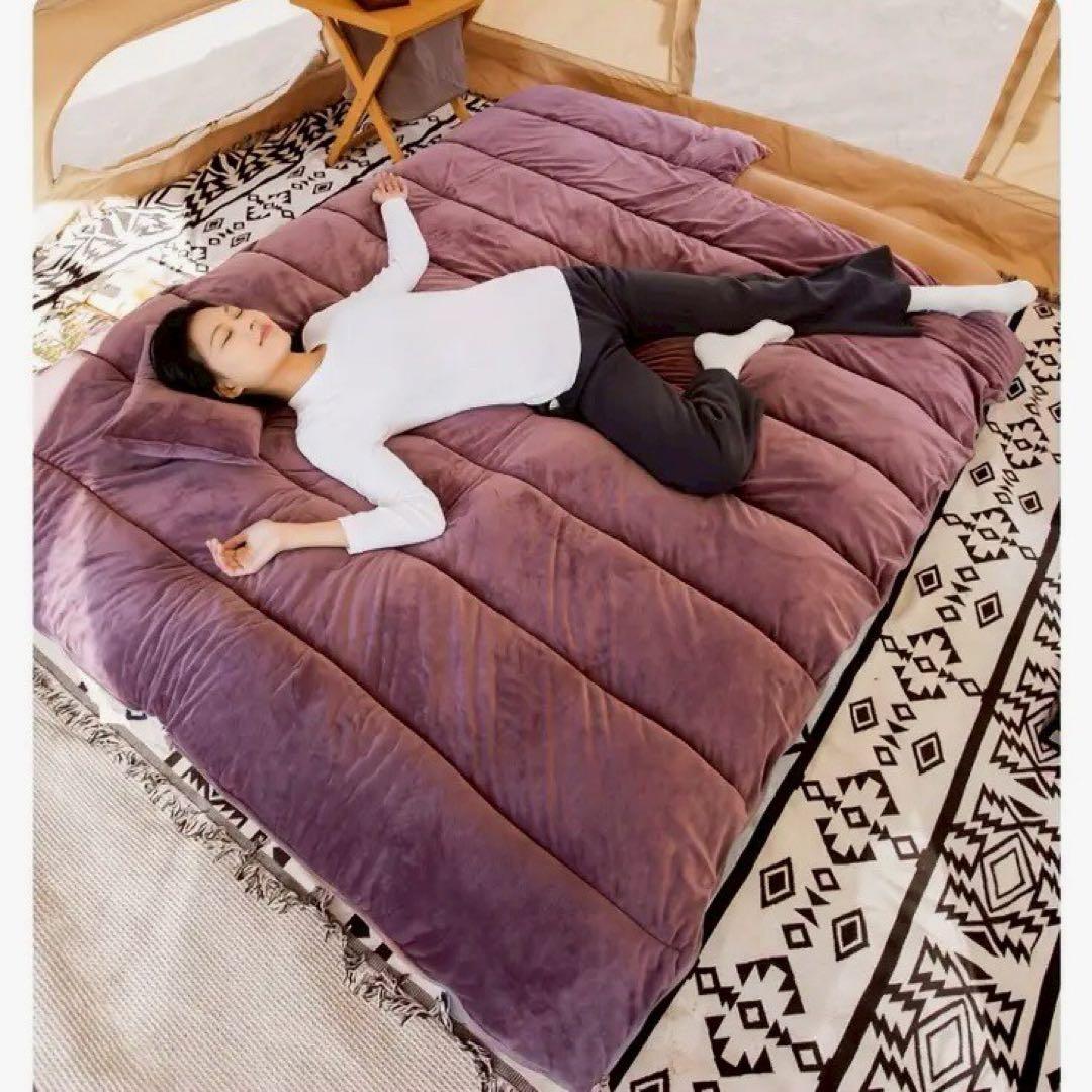 新品 極暖 寝袋 シュラフ マイクロフリース 毛布 フリース 封筒型 キャンプ