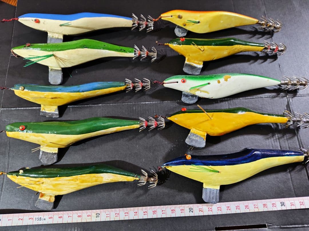 曳エギ　10本セット　　船曳　舟曳　曳型　五島型