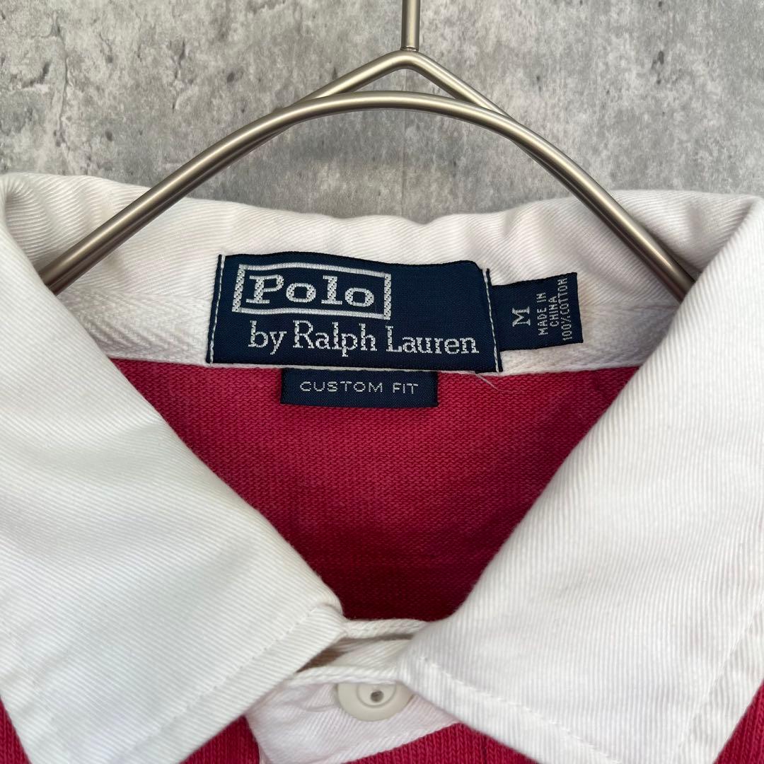 【状態◯】ポロ ラルフローレン 長袖 ラガーシャツ 古着 ユニセックス