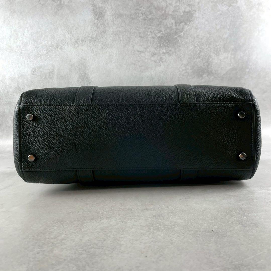 COACH コーチ　トートバッグ　ダブルハンドル　ハドソン　ブラック　レザー