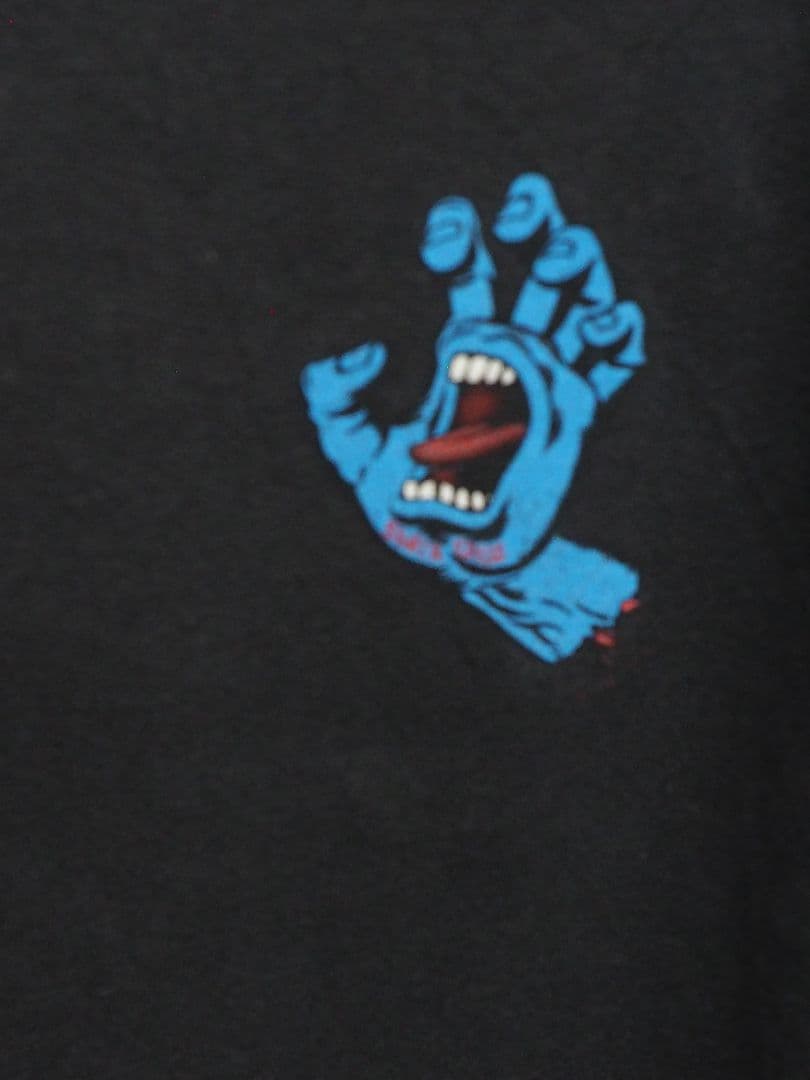 90's santacruz サンタ ブラック フェード 西海岸系 横乗りT