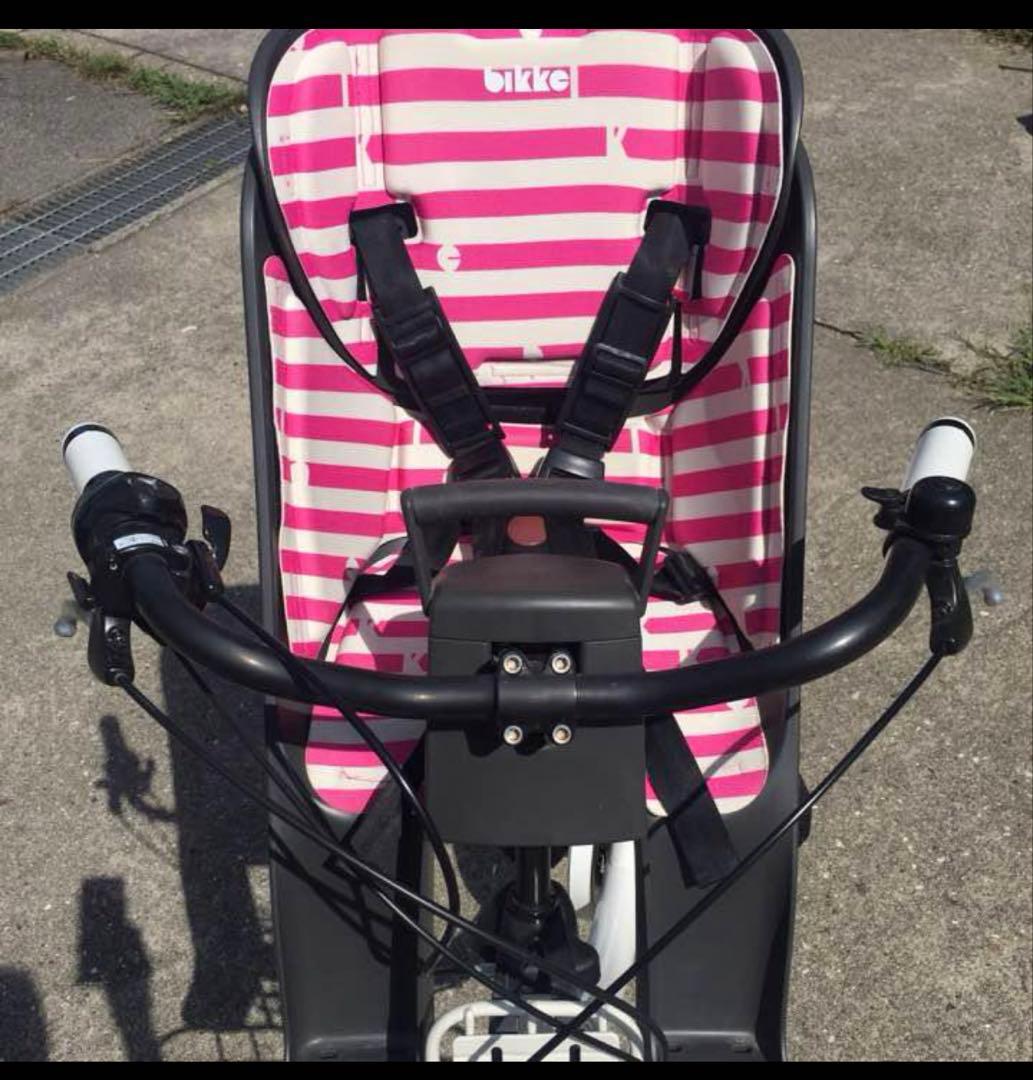 bikke2 ホワイト F.Rシート付(引取りのみ)