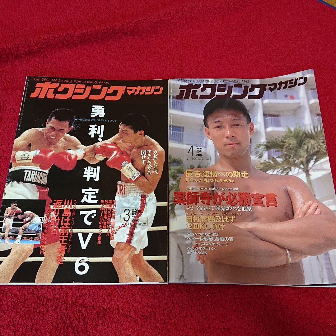 ボクシングマガジン 1995年1月、3月～12月セット