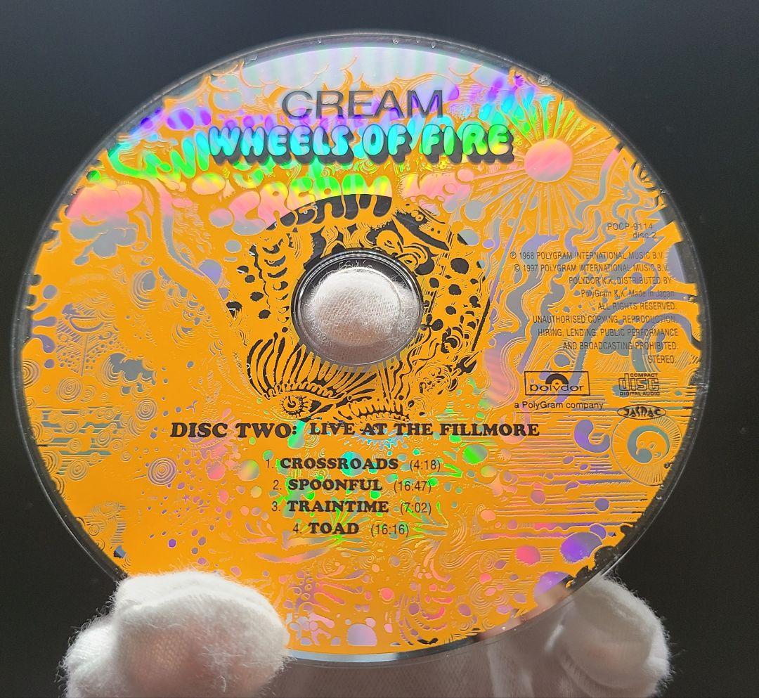 CREAM/クリーム WHEELS OF FIRE 紙ジャケット
