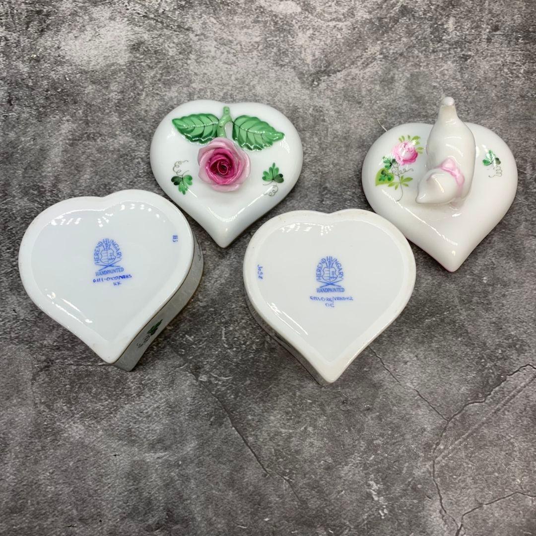 H939\" HANDPAINTED プレート 小物入れ アソート 4テン