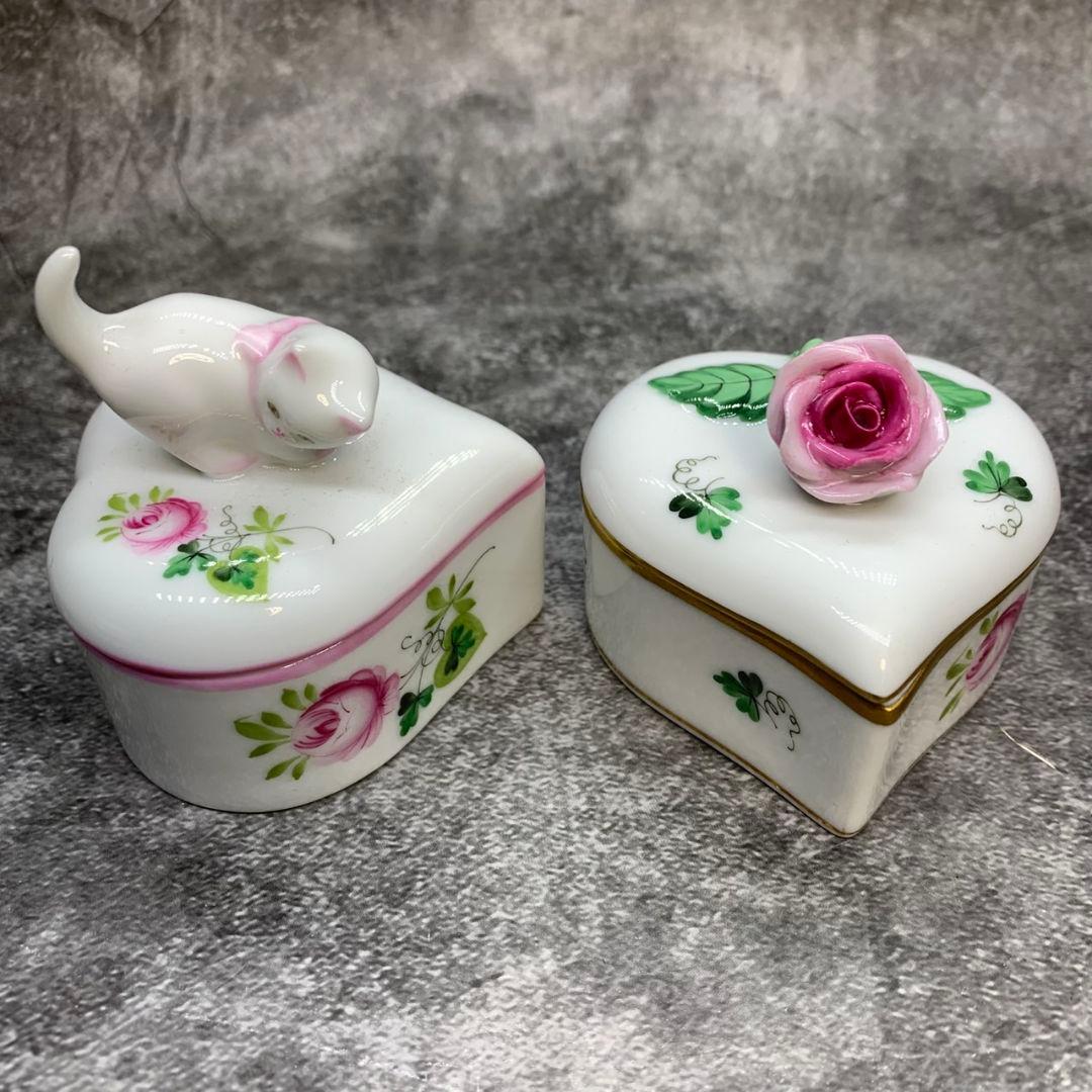 H939\" HANDPAINTED プレート 小物入れ アソート 4テン