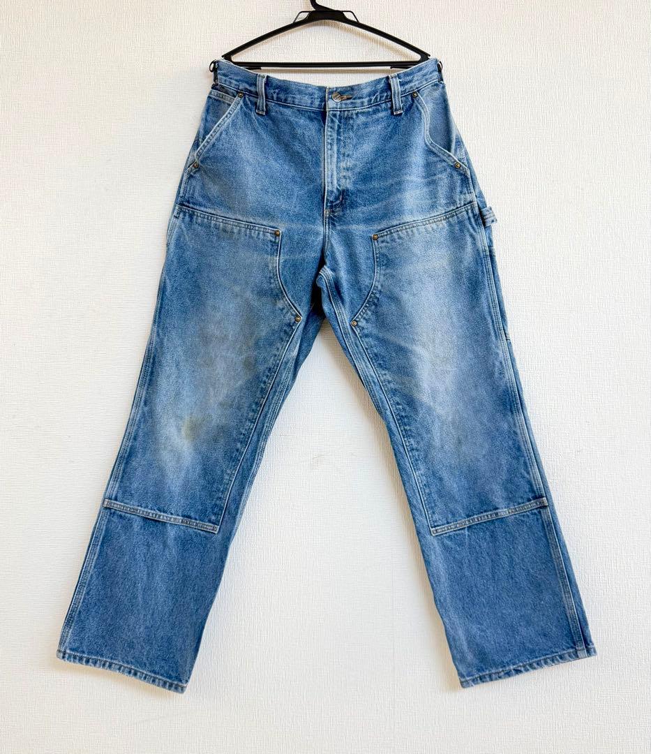 超スペシャル 38X30 W38 カーハート ダブルニー デニム パンツ