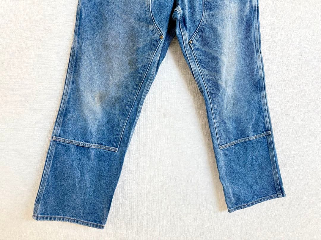 超スペシャル 38X30 W38 カーハート ダブルニー デニム パンツ