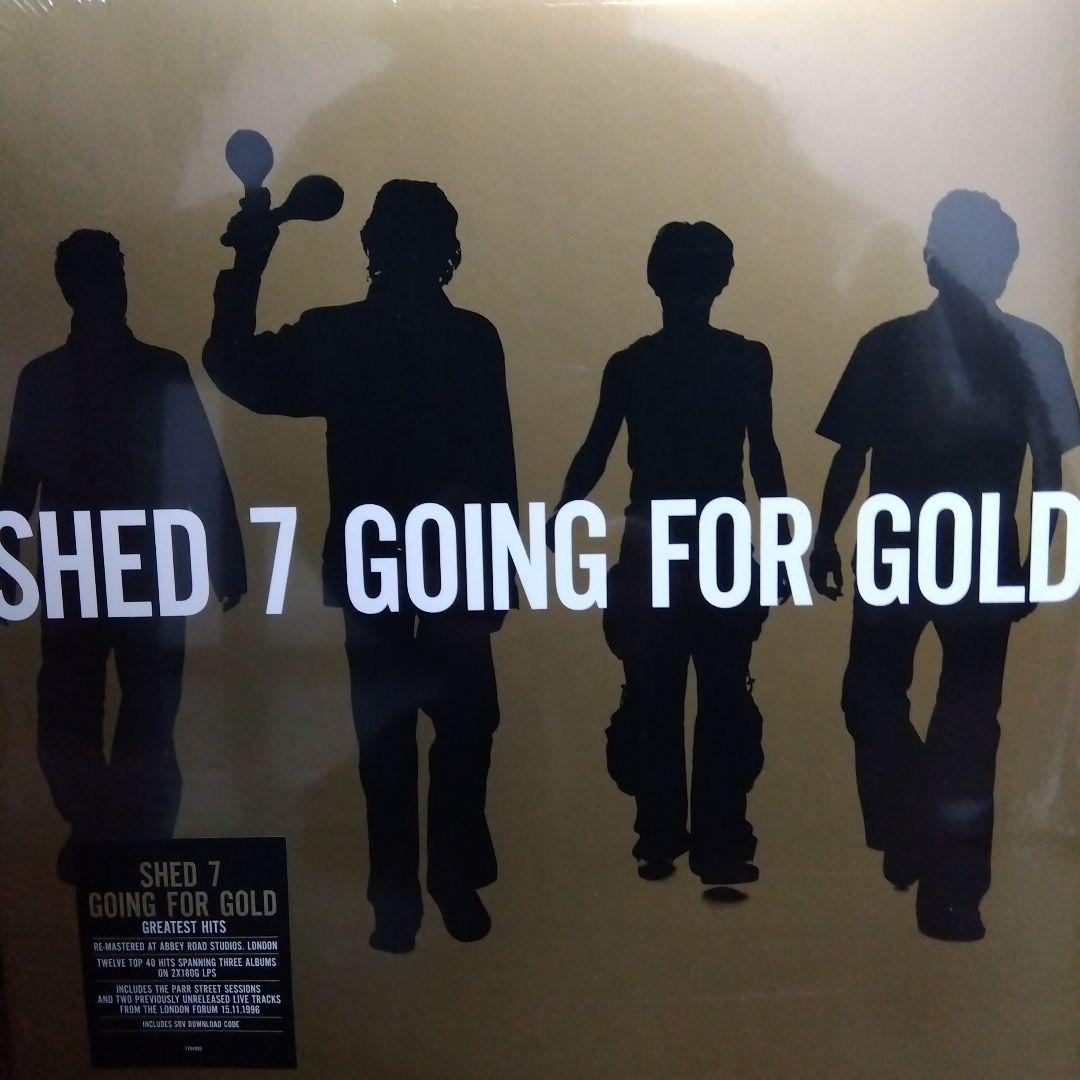 shed seven 未開封!ベスト盤LP•7\"ep 3枚セット