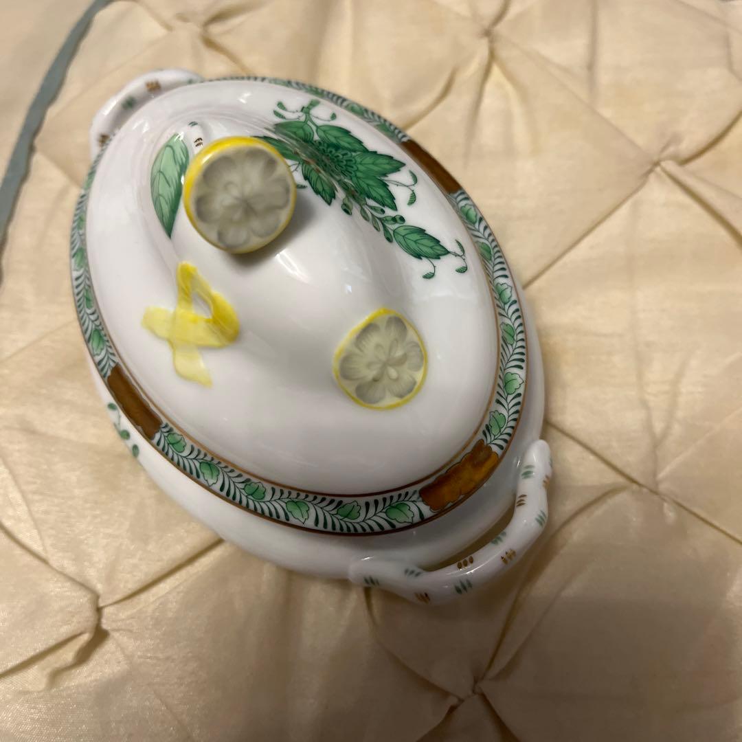 ヘレンド　小物入れ　レモン