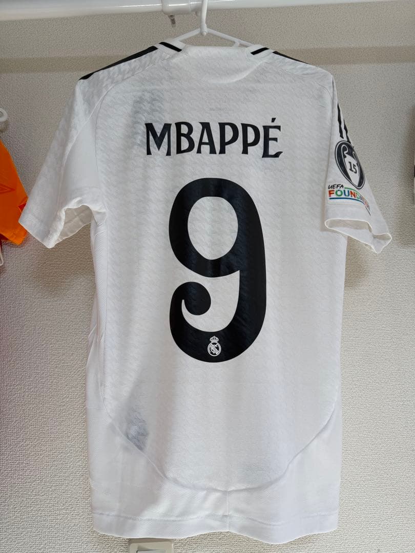 レアルマドリード　エムバペ（ムバッペ）　24/25ユニフォーム