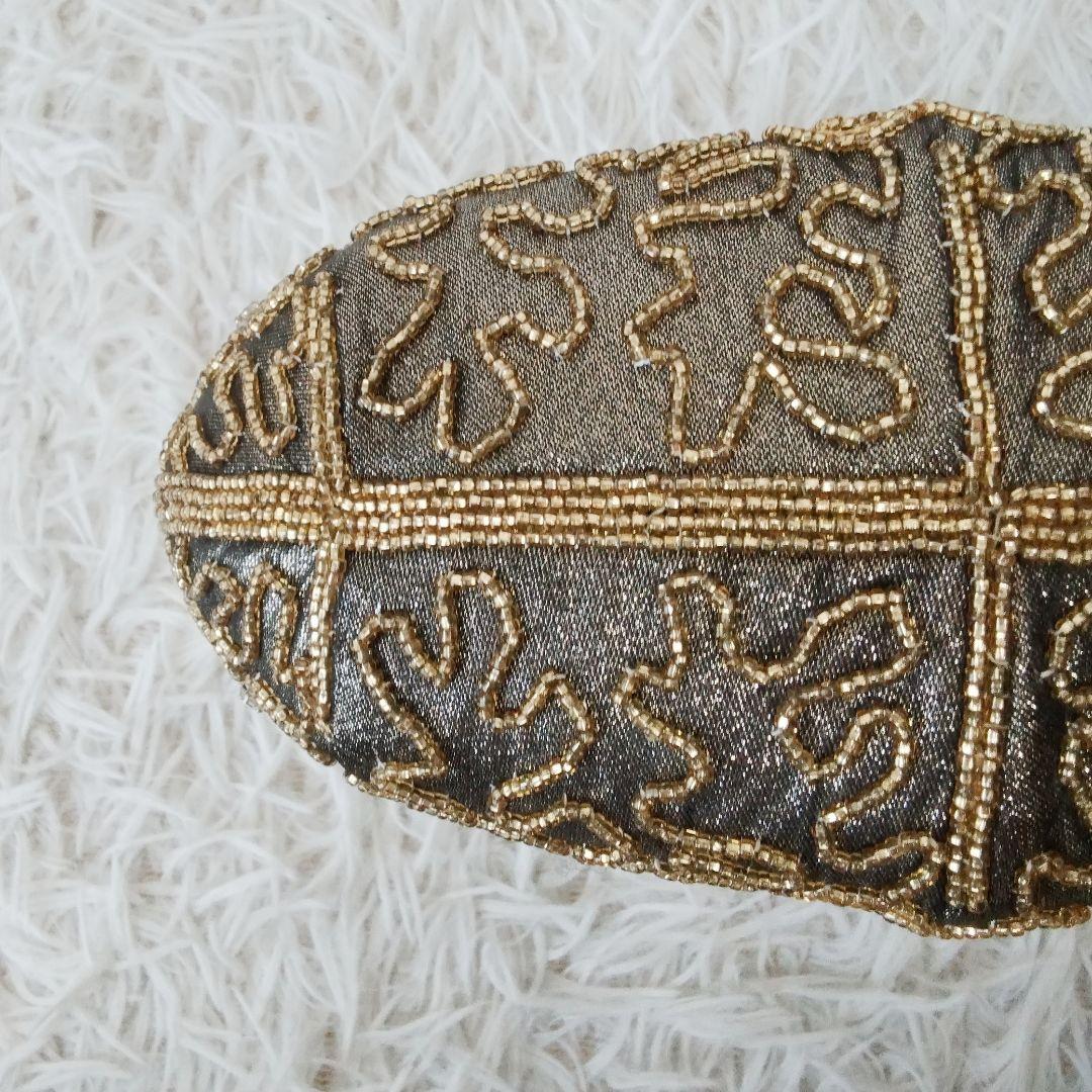 極美品❉ 花井幸子 YUKIKO HANAI パーティーバッグ ビーズ 刺繍