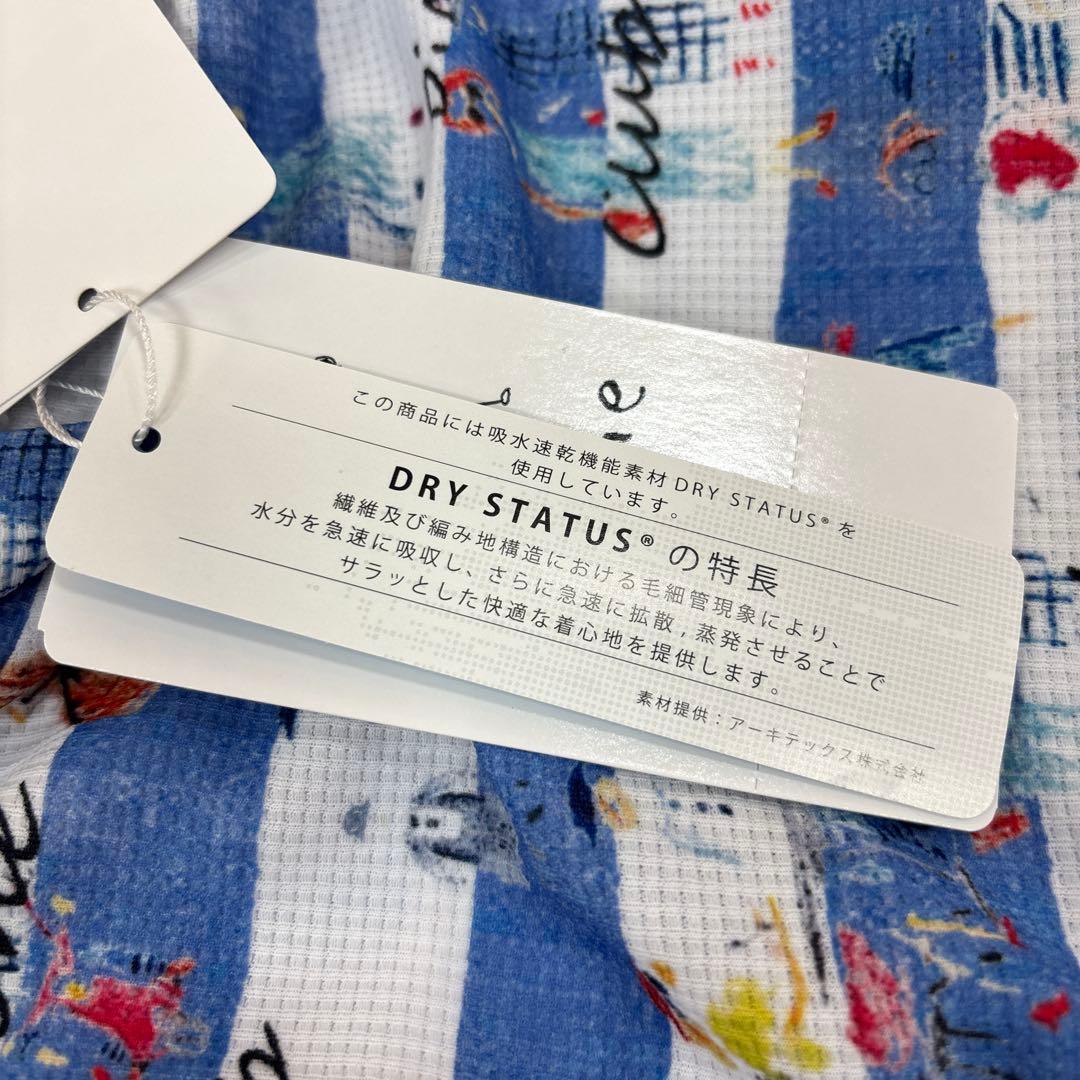 Picone Club ストライプ ノースリーブシャツ Lサイズ